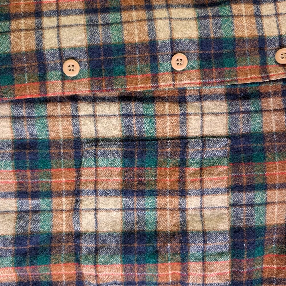 Vintage Pendleton Lodge Shirt Women's Medium Long sleeve - Picture 12 of 13
